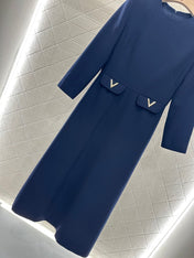 VALENTINO MAXI DRESS WITH POCKETS 276522