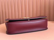 GUCCI 26S BLONDIE BAG 32 IN DARK RED CALFSKIN