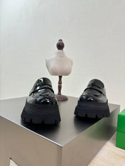 HADDOCK MOCCASIN IN BLACK PATENT CALFSKIN