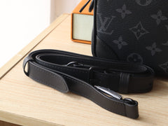 TROCADERO BAG 20 IN BLACK MONOGRAM ECLIPSE CANVAS
