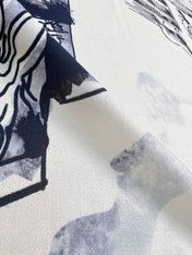 CHANEL 25S SCARF 135 IN CASHMERE SILK 737230