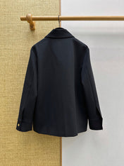 VALENTINO 26S EMBROIDERED BADGE BLAZER STYLE 4