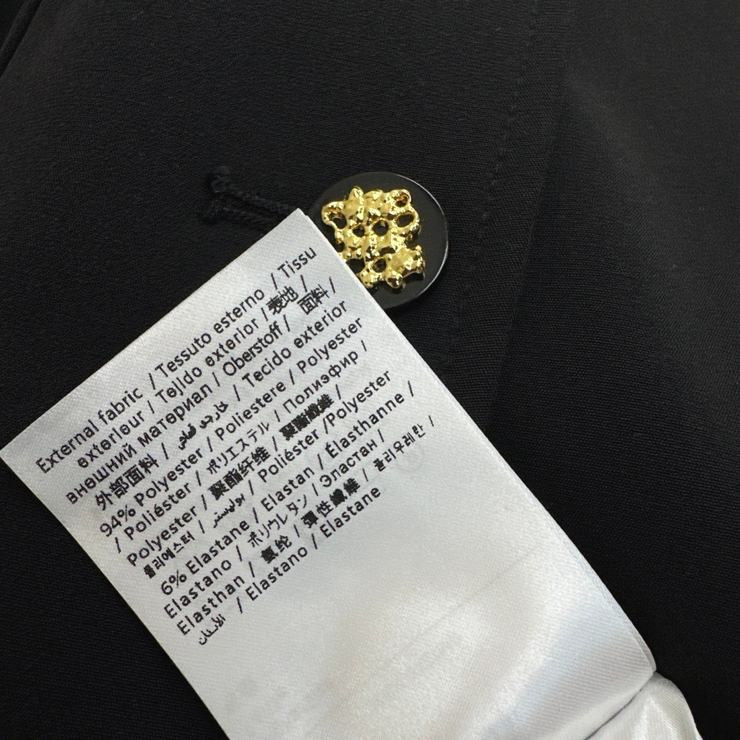 VALENTINO 26S EMBROIDERED BADGE BLAZER STYLE 4