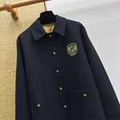 VALENTINO 26S EMBROIDERED BADGE BLAZER STYLE 4