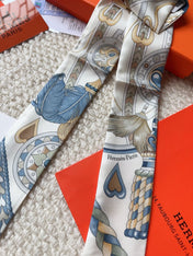 HERMES 26S SCARF 86 IN SILK 309639
