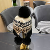 BEANIE HAT IN COLORFUL WOOL 394006