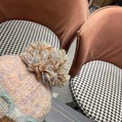 KNITTED WOOL HAT COLORFUL 425767