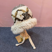 KNITTED WOOL HAT COLORFUL 436579