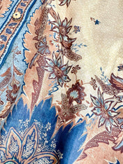 SHIRT ASCENSION OVERSIZED 25S IN SPUN SILK 266328