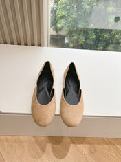 SL GEMMA BALLET FLAT CAMEL SUEDE
