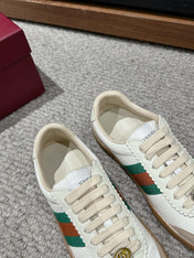 GG & ADIDAS SNEAKER WHITE CALFSKIN