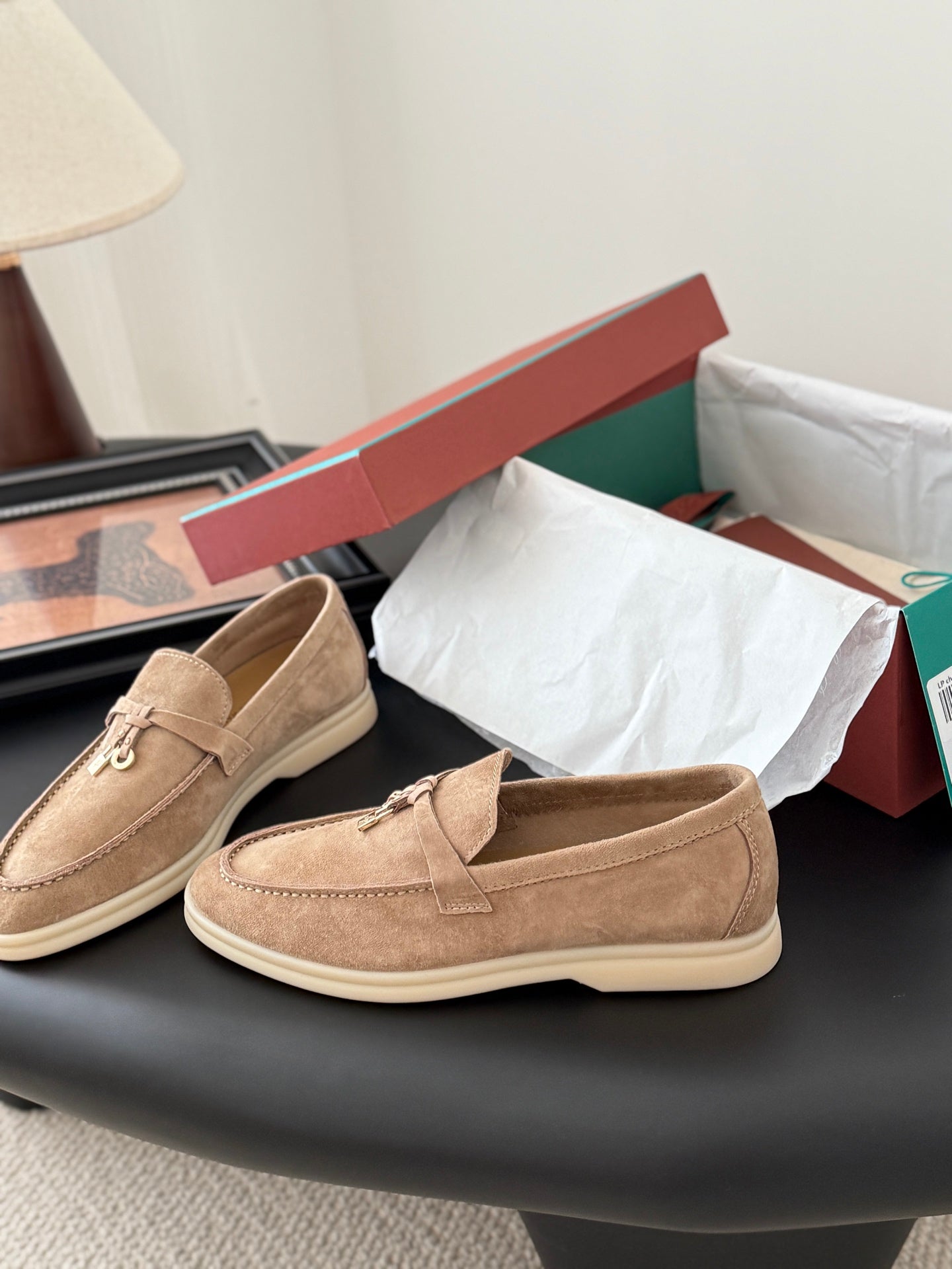 LP SUMMER CHARMS WALK LOAFERS TORTILLA BROWN SUEDE