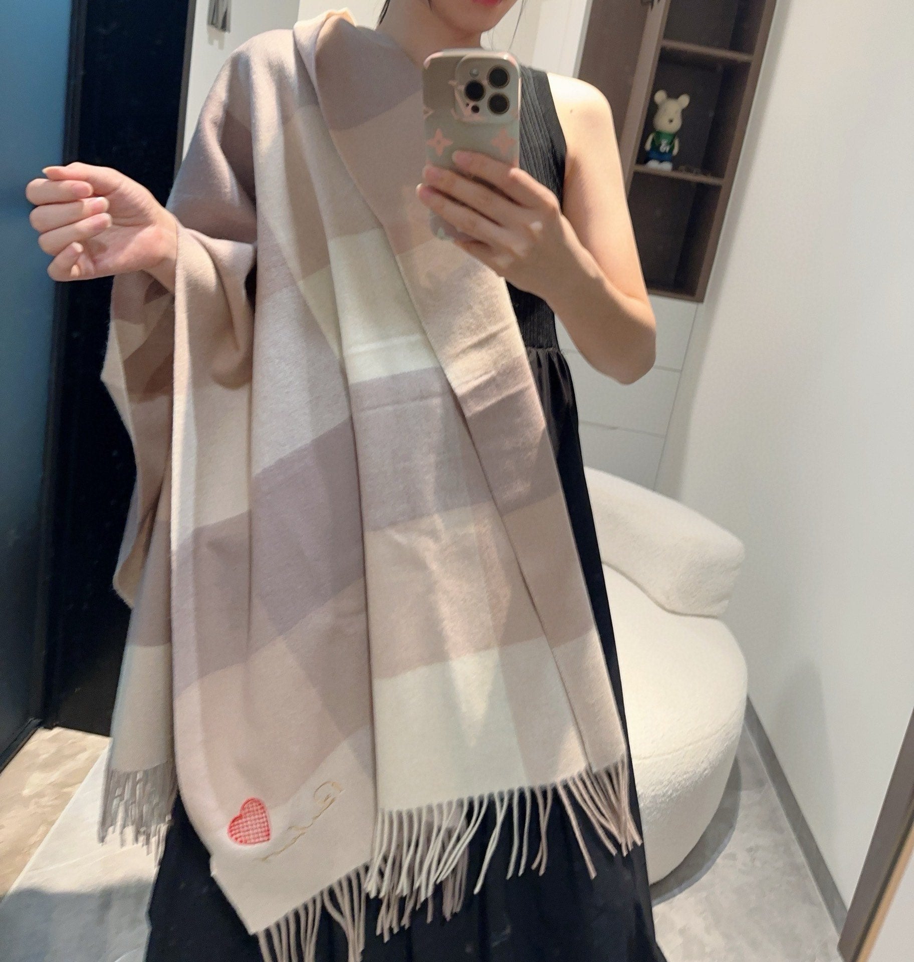 BBR SCARF 180 CM IN CASHMERE 490019