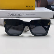 ROMA SQUARE FRAME SUNGLASSES 557153 IN ACETATE