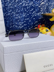 RECTANGULAR FRAME SUNGLASSES GG1457S IN METAL