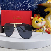 SIGNATURE AVIATOR FRAME SUNGLASSES  563238 IN METAL