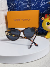 CAT EYE SUNGLASSES 567471 IN HAVANA ACETATE