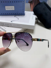 AVIATOR FRAME SUNGLASSES 570223 IN METAL