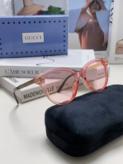 BEE EMBELLISHED BUTTERFLY FRAME SUNGLASSES 570242 IN ACETATE