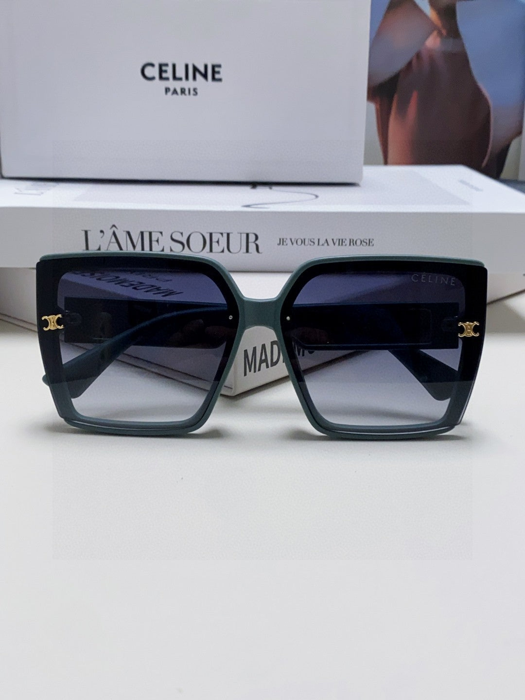 TRIOMPHE SUNGLASSES 573253 IN BABY BLUE ACETATE