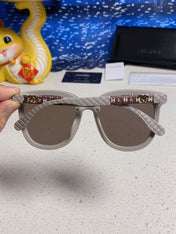 BROWNLINE SUNGLASSES 638936 IN LIGHT GRAY ACETATE