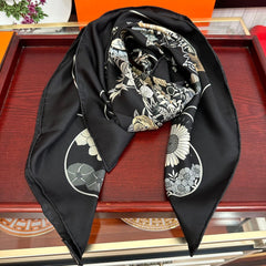 HERMES 25S SCARF 90 IN SILK 735731