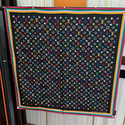 LV SCARF 90 CM IN SILK 07