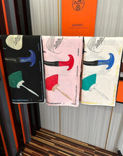 HERMES 25S SCARF 90 IN SILK 005