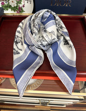 DIOR 26S SCARF 90CM IN SILK 304189