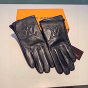 LV GLOVES IN BLACK LAMBSKIN 467961