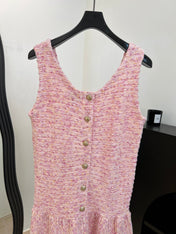 CHANEL 26S SLEEVELESS KNIT DRESS STYLE 1149