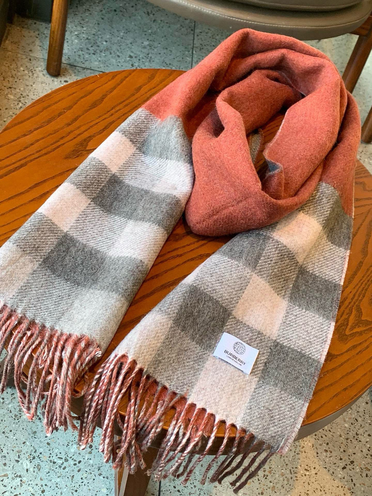 BBR SCARF 200 CM IN CASHMERE 490753