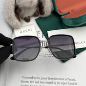 SQUARE FRAME SUNGLASSES G1640 IN METAL