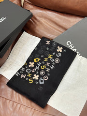 CHANEL 25S SCARF 200 IN CASHMERE 727295