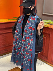 LV SCARF 200 CM IN CASHMERE 728982