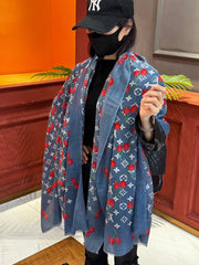 LV SCARF 200 CM IN CASHMERE 728982