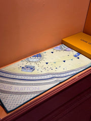 LV SCARF 140 CM IN SILK 730620