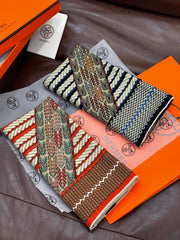 HERMES 25S SCARF 140 IN SILK TWILL 733917