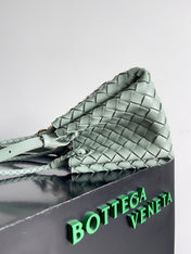 BV Small Parachute 21 Seafoam Lambskin Ghw