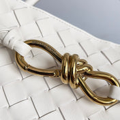 HANDLE BAG ANDIAMO 32 IN OFF WHITE LAMBSKIN