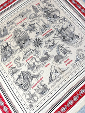 HERMES 25S SCARF 135 IN CASHMERE SILK 729039