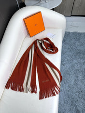 SCARF 180 CM IN GARNET RED CASHMERE 356238