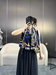 HERMES 25S SCARF 135 IN CASHMERE SILK 730650