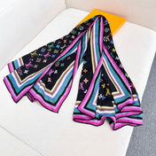 LV SCARF 134 CM IN WOOL MIX SILK 719982
