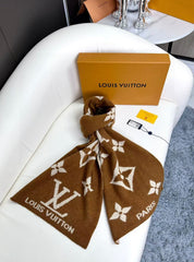 LV SCARF 180 CM IN CASHMERE 700778