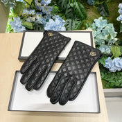 TOUCHSCREEN GLOVES IN BLACK LAMBSKIN 427401