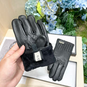GLOVES IN BLACK SHEEPSKIN 456295