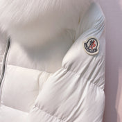 MONCLER 25S COAT IN WHITE 056