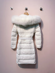 MONCLER 25S COAT IN WHITE 056