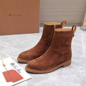 LP 25S KILDA ANKLE BOOT IN CHESTNUT SUEDE